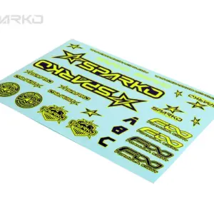 Planche De Déco Sparko F8 Jaune Fluo
