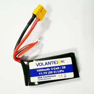 Volantex 11.1v 1000mah Lipo Xt60 Plug 797-3bl