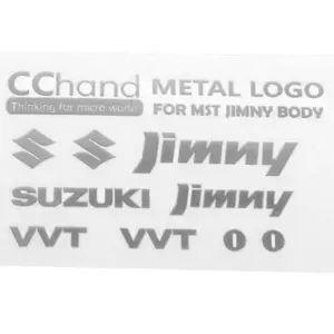 Rc4wd Metal Emblems MST 1/10 CMX W/ Jimny J3 Body (Silver)