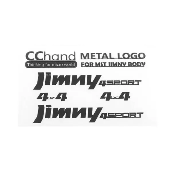 Rc4wd Metal Emblems MST 1/10 CMX W/ Jimny J3 Body (Black)