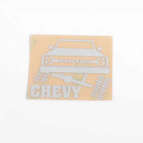 Rc4wd Chrome Chevy Decals