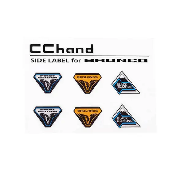 Rc4wd Body Decal Set for Traxxas TRX-4 2021 Ford Bronco