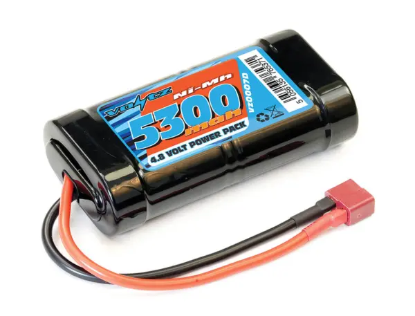 Voltz 5300mah 4.8v Nimh Stick Pack With Deans Connector