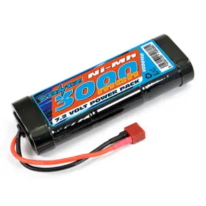 Voltz 3000mah 7.2v Nimh Stick Pack W/Deans Connector