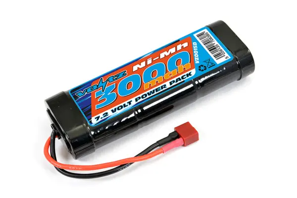 Voltz 3000mah 7.2v Nimh Stick Pack W/Deans Connector