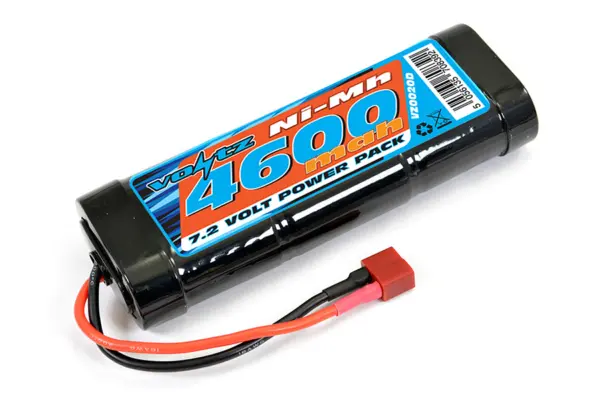 Voltz 4600mah 7.2v Nimh Stick Pack W/Deans Connector