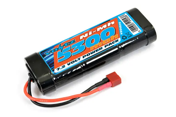 Voltz 5300mah 7.2V Nimh Stick Pack W/Deans Connector