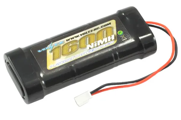 Voltz 6 Cell 1600mah 7.2V Nimh Stick Battery W/Micro Connector