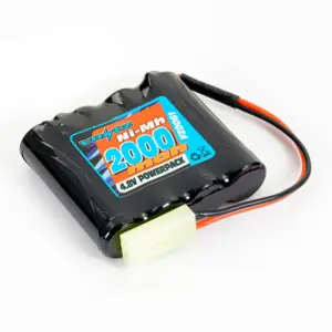 Voltz Hobby 4.8v 2000mah Nimh Battery W/ Mini Tamiya Plug (He00010)