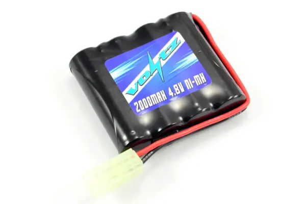 Voltz Hobby 4.8v 2000mah Nimh Battery W/ Mini Tamiya Plug (He00010)