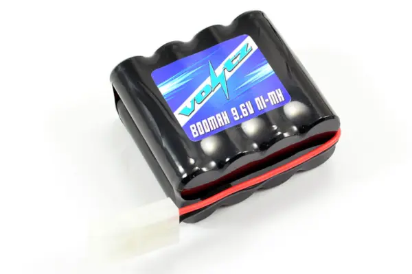 Voltz Hobby 9.6v 800mah Aa Hump Pack Battery W/ Tamiya Plug (He00014)