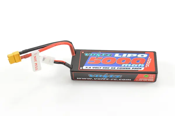 Voltz 5000mah 2s 7.4V 50c Hard Case Stick Battery Xt60