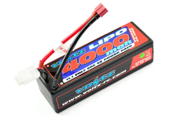 Voltz 4000mah 3s 11.1V 50c Hardcase Lipo Stick Pack Battery