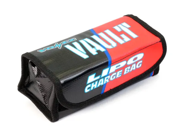 Voltz Charge Vault Lipo Locker Box/Bag 18.5cm X 7.5cm X 6cm