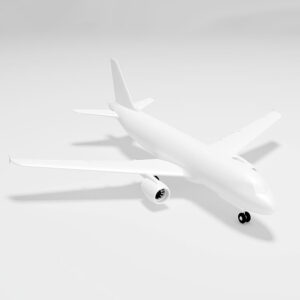 Xfly Twinliner 40mm Edf Jet Without Tx/Rx/Batt Base White