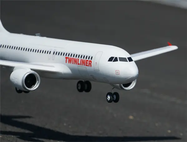 Xfly Twinliner 40mm Edf Jet Without Tx/Rx/Batt Base White