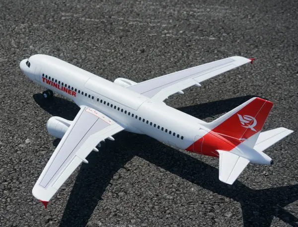 Xfly Twinliner 40mm Edf Jet Without Tx/Rx/Batt Base White