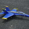 Xfly Twin 40mm F-18 Edf 705mm Jet Without Tx/Rx/Batt - Blue - Image 4