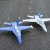 Xfly Twin 40mm F-18 Edf 705mm Jet Without Tx/Rx/Batt - Blue - Image 21
