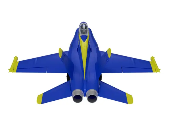 Xfly Twin 40mm F-18 Edf 705mm Jet Without Tx/Rx/Batt - Blue