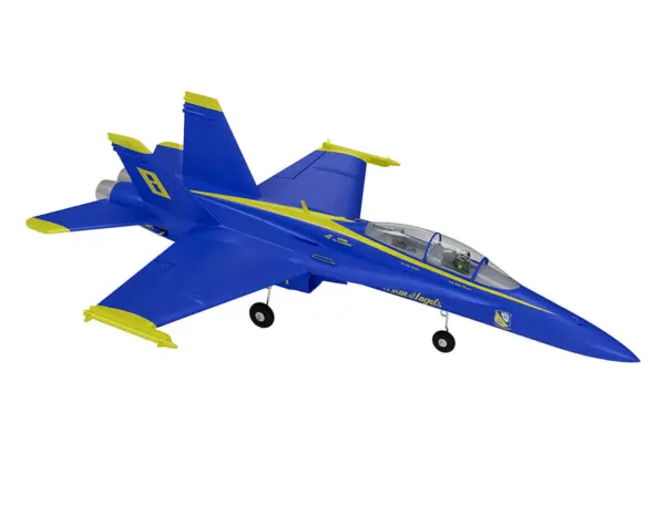 Xfly Twin 40mm F-18 Edf 705mm Jet Without Tx/Rx/Batt - Blue