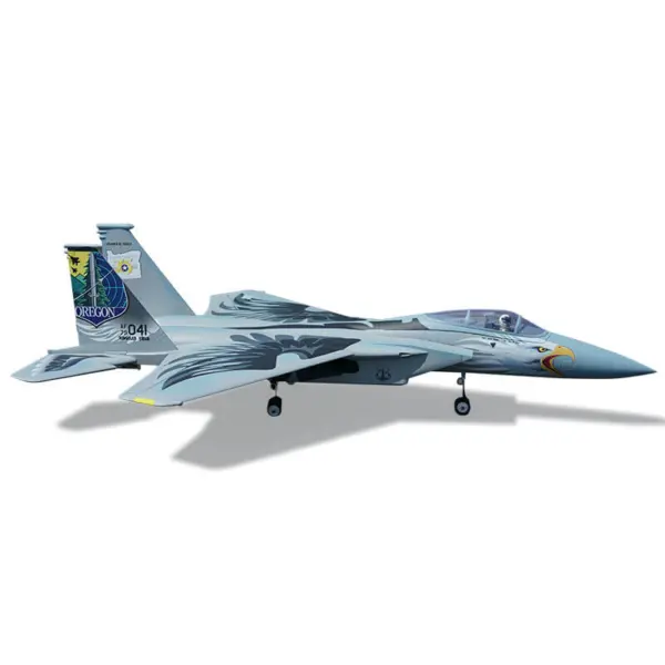 Xfly Twin 40mm F-15 Edf 710mm Jet Without Tx/Rx/Battery - Grey