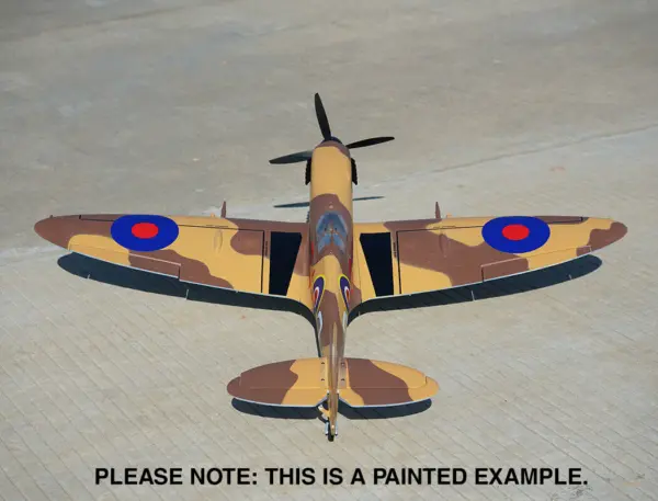 Xfly Supermarine Spitfire Mkix Bare Foam 1200mm Without Tx/Rx/Bat