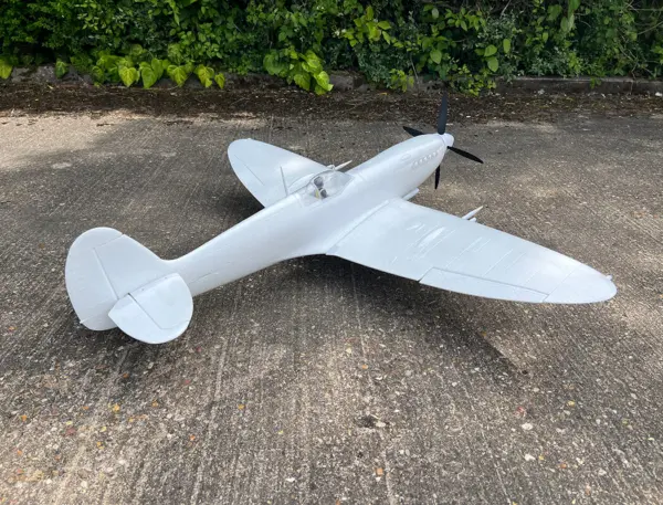 Xfly Supermarine Spitfire Mkix Bare Foam 1200mm Without Tx/Rx/Bat