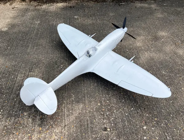 Xfly Supermarine Spitfire Mkix Bare Foam 1200mm Without Tx/Rx/Bat