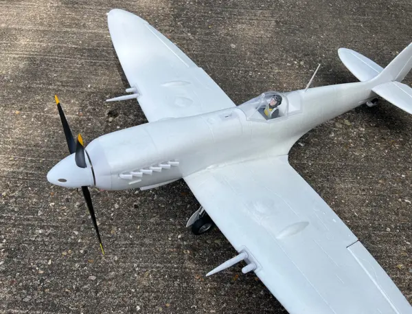 Xfly Supermarine Spitfire Mkix Bare Foam 1200mm Without Tx/Rx/Bat