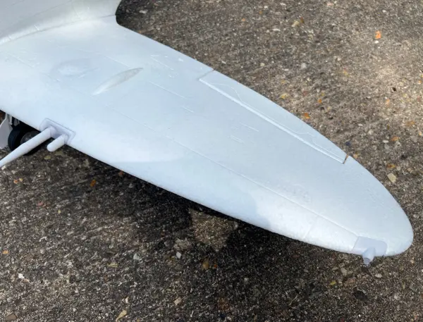 Xfly Supermarine Spitfire Mkix Bare Foam 1200mm Without Tx/Rx/Bat