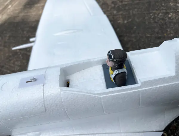 Xfly Supermarine Spitfire Mkix Bare Foam 1200mm Without Tx/Rx/Bat