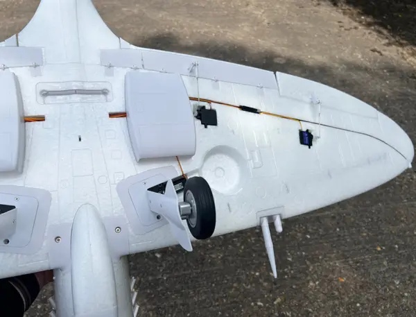 Xfly Supermarine Spitfire Mkix Bare Foam 1200mm Without Tx/Rx/Bat