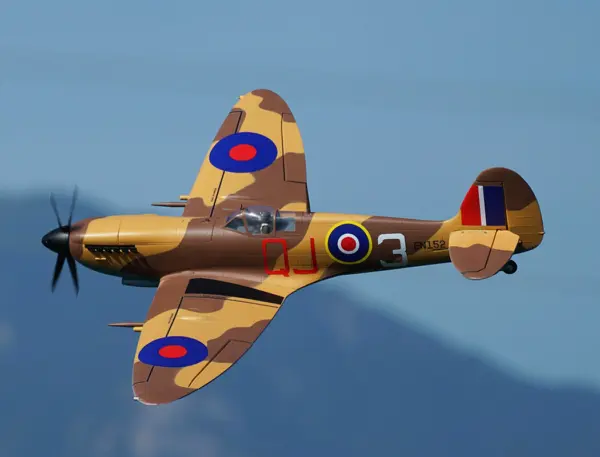Xfly Supermarine Spitfire Mkix Brown 1200mm Without Tx/Rx/Batt – view 22