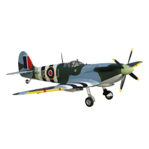 Xfly Supermarine Spitfire Mkix Green 1200mm Without Tx/Rx/Batt