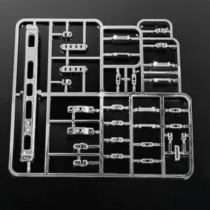 Rc4wd Mojave Ii Chrome Bumper & Parts Tree