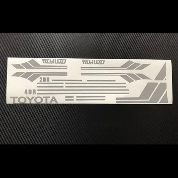 Rc4wd Clean Stripes for Mojave Ii 2/4 Door Decal Sheet (Grey