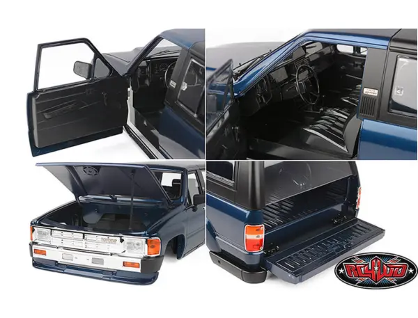 Rc4wd 1985 Toyota 4runner Hard Body Complete Set (Medium Blue)