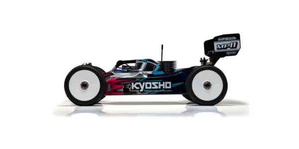 Kyosho Inferno MP11 1:8 4WD RC Nitro Buggy Kit - Bundle wheels, engine & servo package