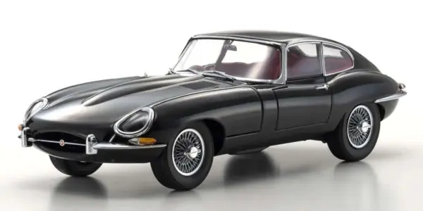 Kyosho 1:18 Jaguar E-Type 3.8l Coupe Mk1 1961 Black