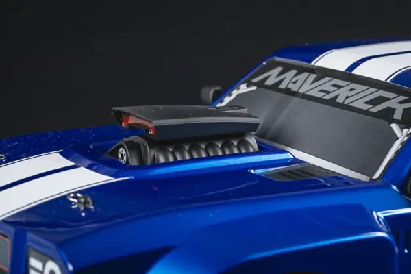 Maverick Rc Quantumr Flux 4s 1/8 4wd Muscle Car - Blue