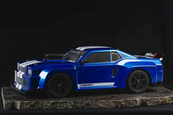 Maverick Rc Quantumr Flux 4s 1/8 4wd Muscle Car - Blue