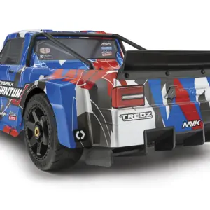Maverick Rc Quantumr Flux 4s 1/8 4wd Race Truck - Blue/Red