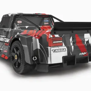 Maverick Rc Quantumr Flux 4s 1/8 4wd Race Truck - Grey/Red