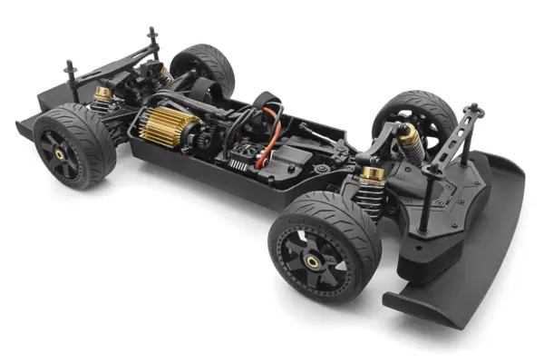 Maverick Rc Quantumr Flux 4s 1/8 4wd Race Truck - Grey