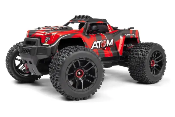 Maverick Rc Atom At1 1/18 4wd Electric Truck - Red