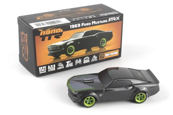 Hpi Racing Nano-TTR 1969 Ford Mustang RTR-X - Car Only