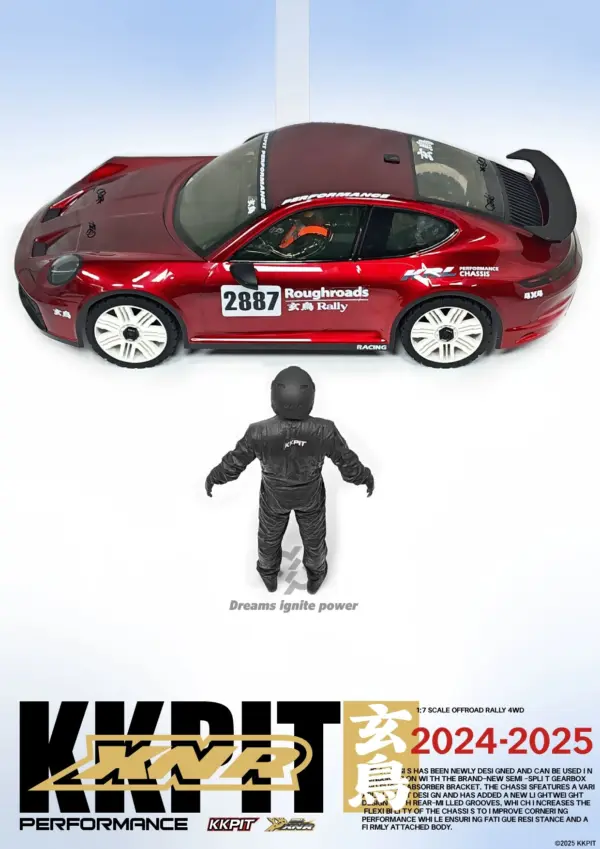 1/7 SCALE XNR RALLY CAR CS081 Dakar ARR (KRL CHASSIS)