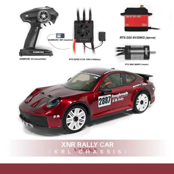 1/7 SCALE XNR RALLY CAR CS081 Dakar ARR (KRL CHASSIS)