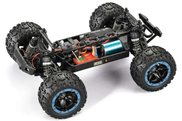 Blackzon Slyder Mt Turbo 1/16 4wd 2s Brushless - Blue